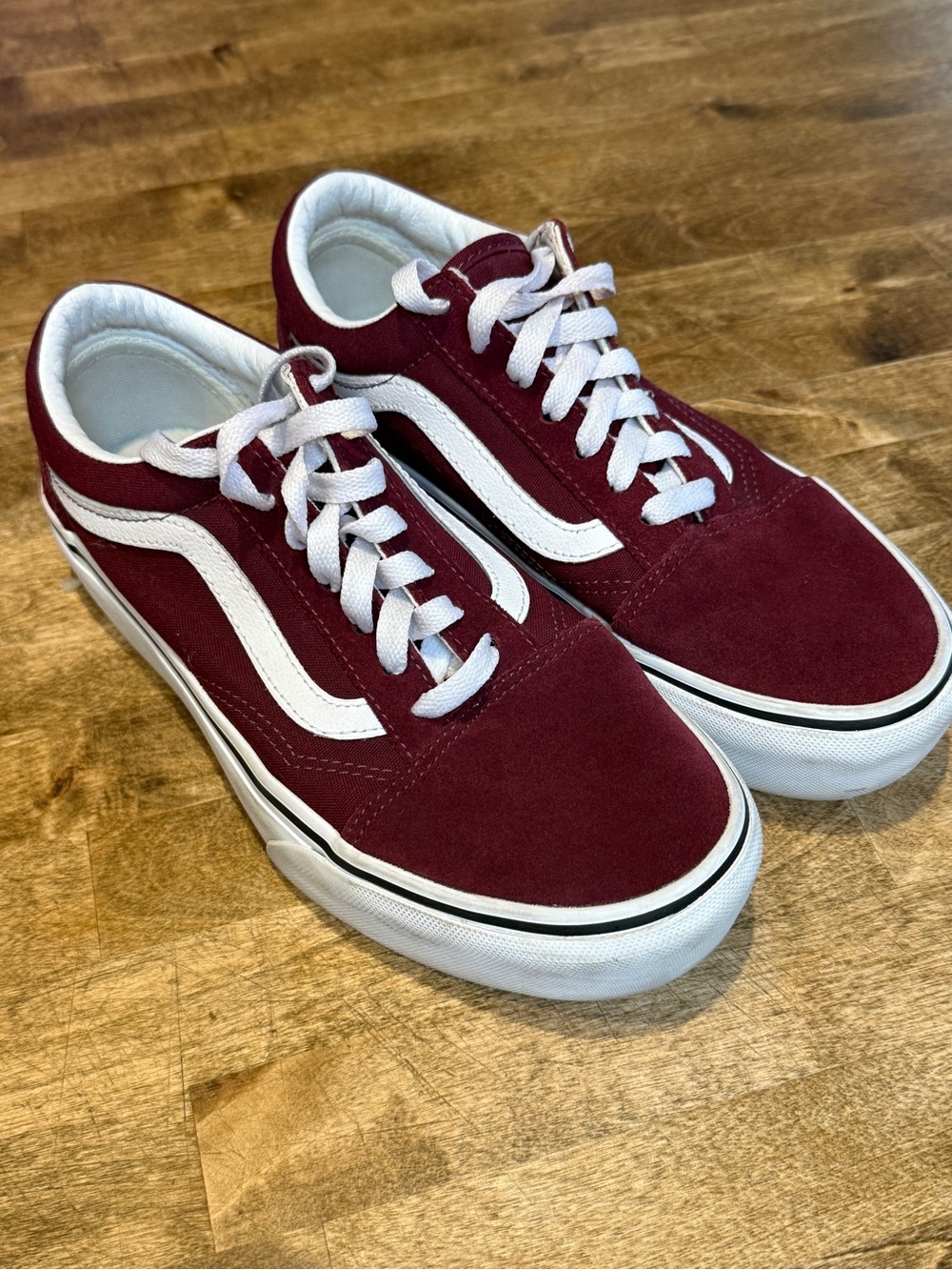 VANS Sneakers 'Old Skool' in Dark Red women size 7